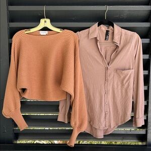 Lovers and Friends Sweater + Bobi Top